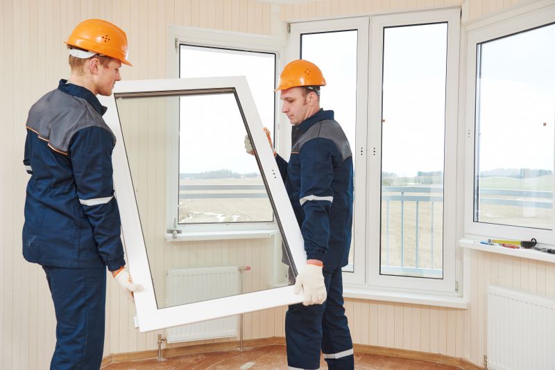 Energy-Saving Windows on a Home